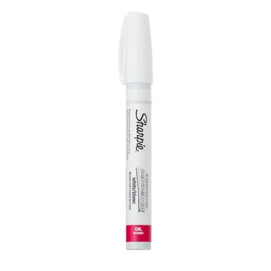Sharpie&reg; Medium Point Oil-Based Paint Marker White {4}