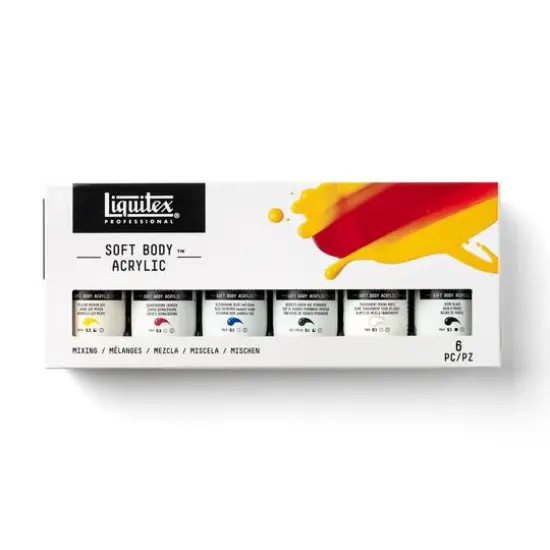 Liquitex&reg; Soft Body Acrylic Mixing Set {6}