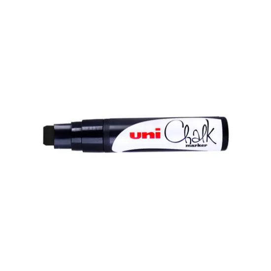 Uni-Ball&reg; PWE-17K Extra Broad Uni Chalk Marker Black {1}
