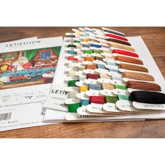 LetiStitch Getting Ready for Christmas Counted Cross Stitch Kit {5}