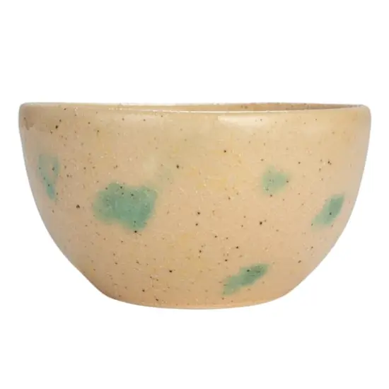 Hello Honey&reg; 4.75" Abstract Round Terra Cotta Bowl Set {4}