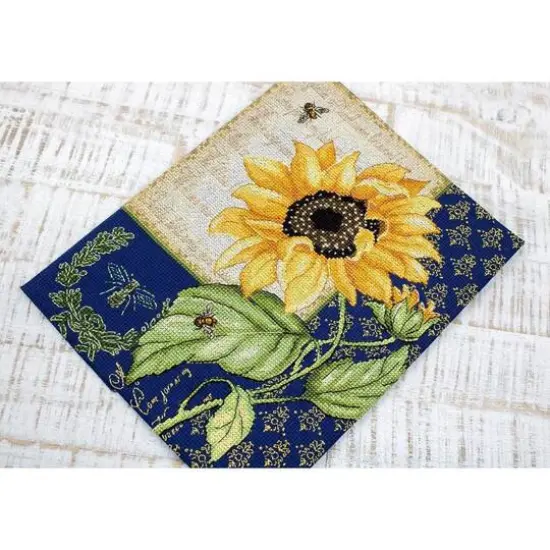 LetiStitch Sunflower Melody Counted Cross Stitch Kit {5}