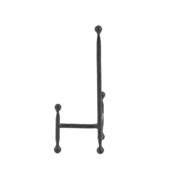 Set of 3" Black Metal Modern Easel, 12", 10", 8" {7}
