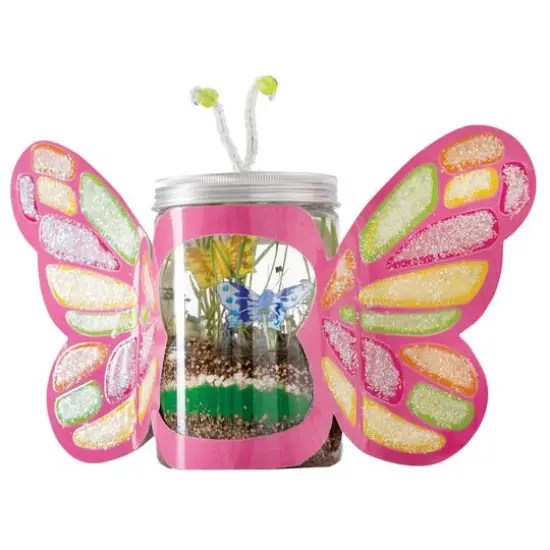 Faber-Castell&reg; Creativity for Kids&reg; Sparkle & Grow Butterfly Terrarium {6}