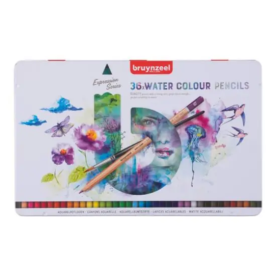 Bruynzeel Expression 36 Water Colour Set {1}