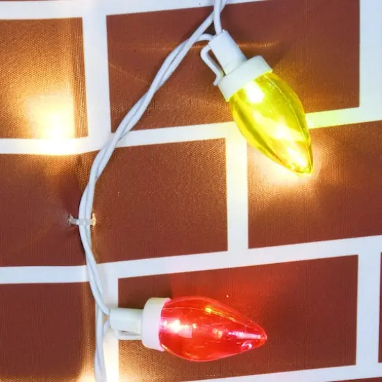 47'' Pre-Lit Reindeer Stuck in Chimney Decoration {7}