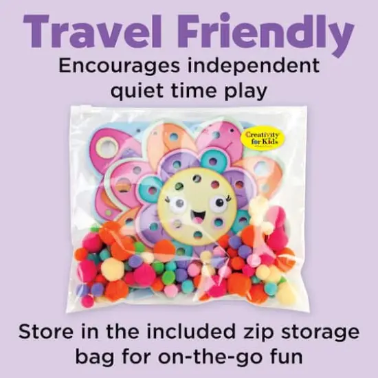 Creativity for Kids&reg; Garden Pom Pom Pictures Kit {3}