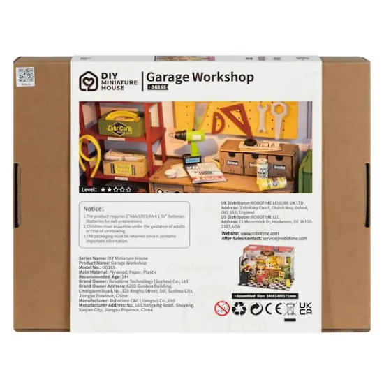 Rolife Garage Workship DIY Miniature House Kit {13}