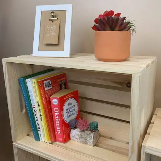 Wilson&reg; Enterprises 18" x 10" Pine Handle Crates, 3ct. {8}