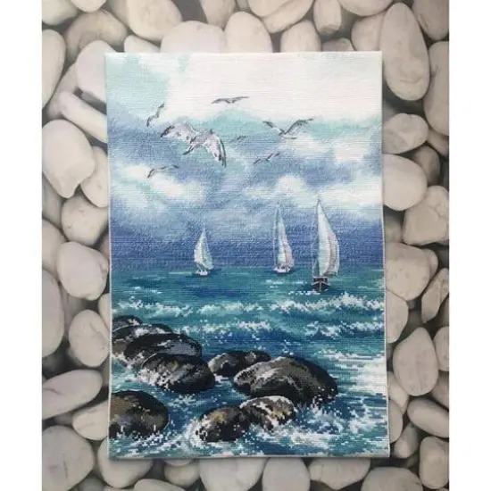 Oven Oh! The Sea, The Sea! Cross Stitch Kit {3}