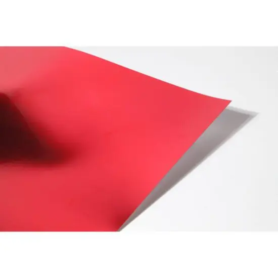 PA Vinyl Iron-On Foil Vinyl, 12 Sheets Red {3}