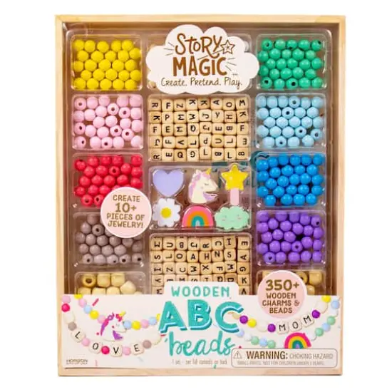 Story Magic Wooden ABC Beads {1}