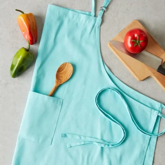 DII&reg; XL Chef Apron Aqua {9}