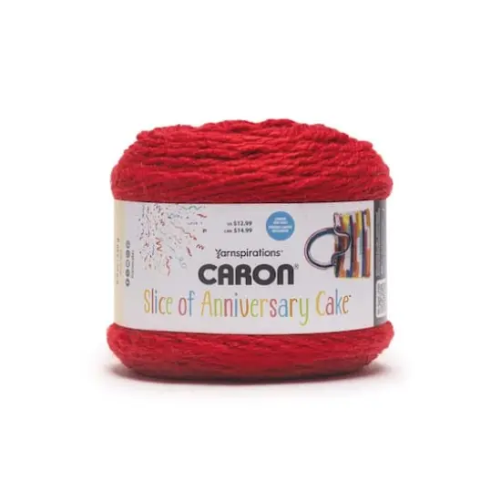 Caron&reg; Slice of Anniversary Cakes&trade; Yarn Cherry {1}