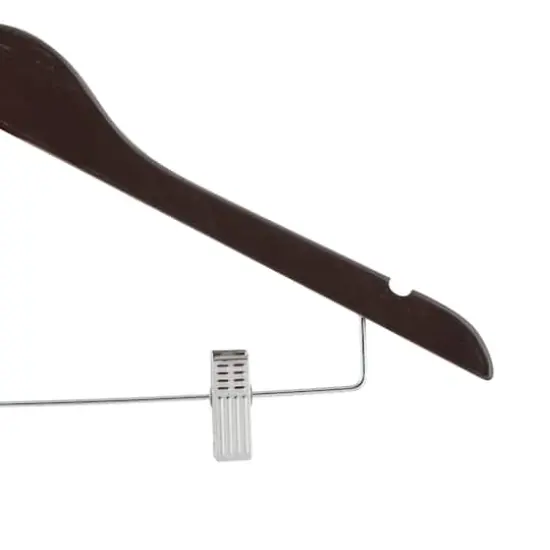 Simplify Mahogany Suit Hangers, 2ct. {3}