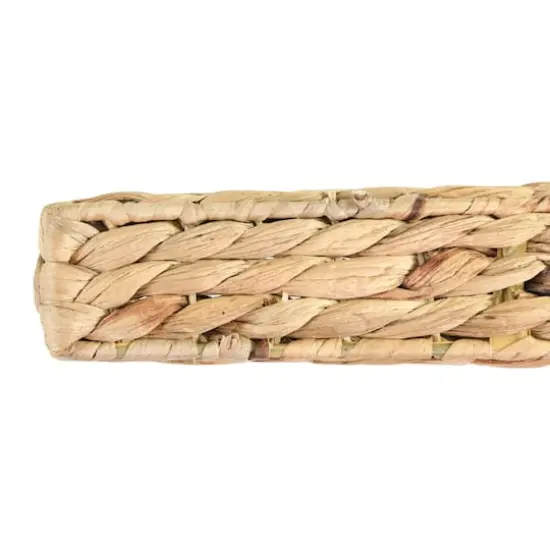 Hello Honey&reg; 23.5" Handwoven Water Hyacinth Wall Shelf {5}