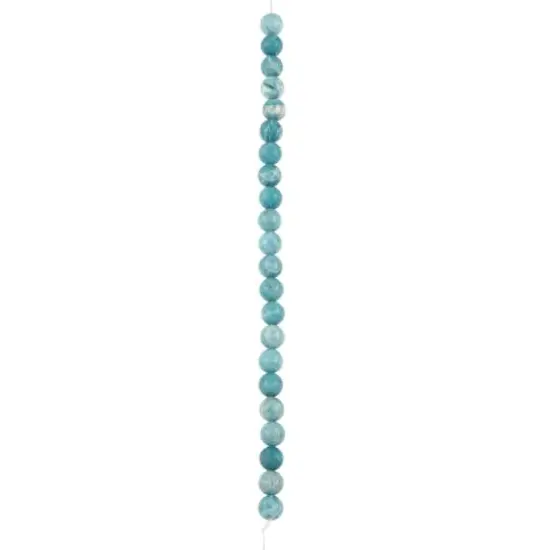 Reconstituted Larimar Round Beads, 7.5mm by Bead Landing&trade; {4}