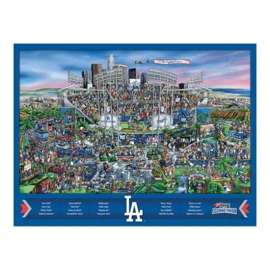 Joe Journeyman Los Angeles Dodgers&trade; 500 Piece Jigsaw Puzzle {5}