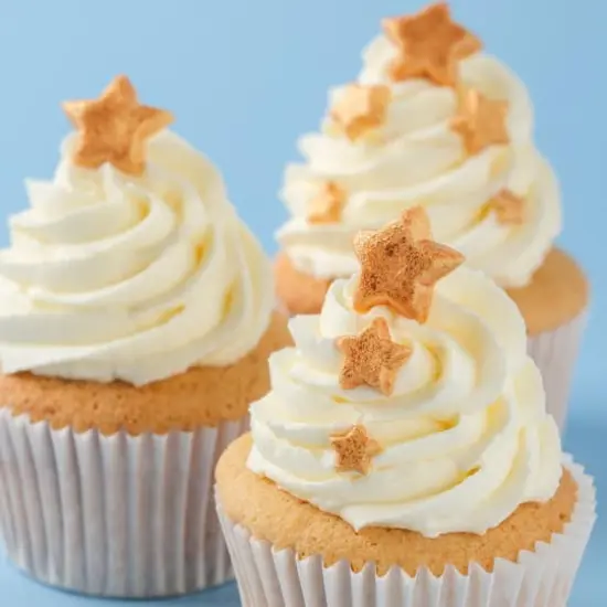 PME Cake Sweet Street&trade; Gold Stars Icing Decorations {4}