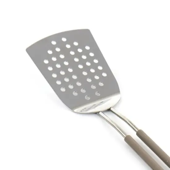 Martha Stewart Gray Stainless Steel Slotted Spatula {6}