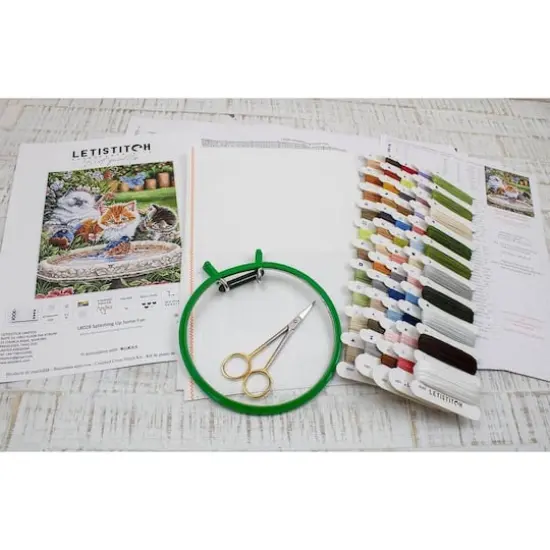 Letistitch Splashing Up Some Fun Counted Cross Stitch Kit {6}