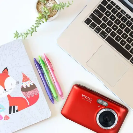 Vivitar Vivicam Red F128 14.1 Megapixel Digital Camera {4}