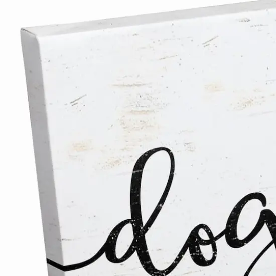 Dog Kisses Fix Everything Canvas Wall Art {4}