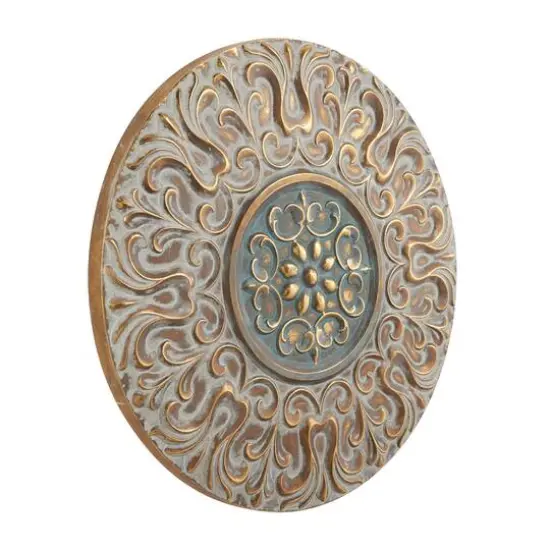32" Gold Eclectic Ornamental Wall D&eacute;cor {3}