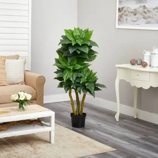 5ft. Potted UV Resistant Bird Nest Tree {6}