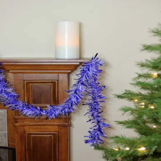 50ft. Blue & White Hanukkah Garland {4}