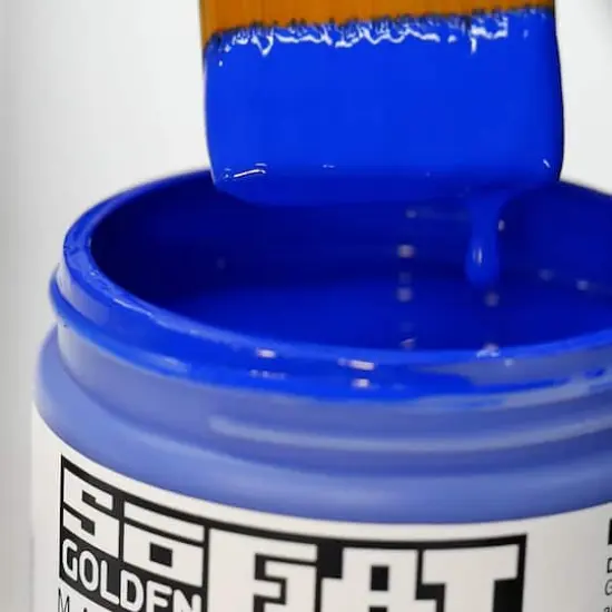 Golden&reg; SoFlat Matte Acrylic Paint, 4oz. Ultramarine Blue {5}