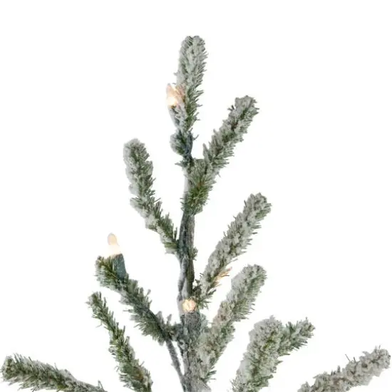 5ft. Pre-Lit Alpine Twig Artificial Christmas Tree, Warm White Lights {7}
