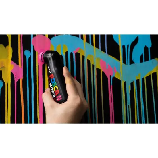 Posca MOP'R Ergonomic Paint Marker Black {5}