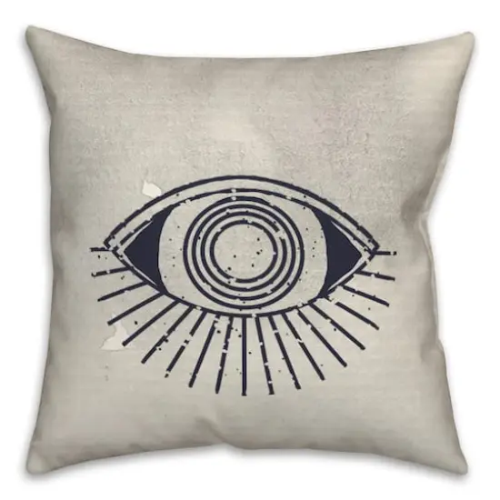 Seeing Eye 2 18" x 18" Throw Pillow {1}