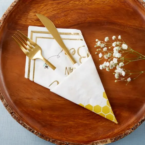 Kate Aspen&reg; Sweet As Can Bee Paper Beverage Napkins, 60ct. {4}