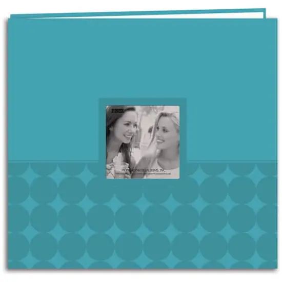 Pioneer&reg; Aqua Embossed Post Bound Frame Photo Album {3}