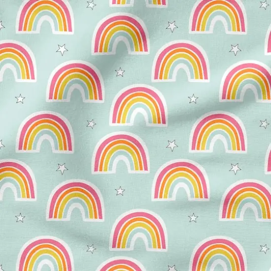 Fabric Editions Rainbow Sky Cotton Fabric {5}