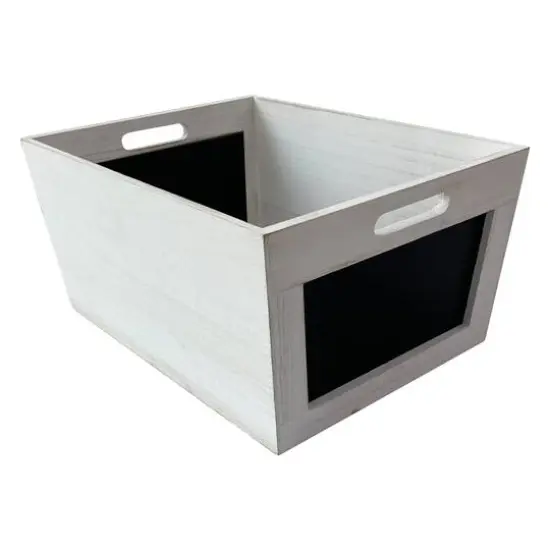 Large White Crate with Chalkboard by Ashland&reg; {4}