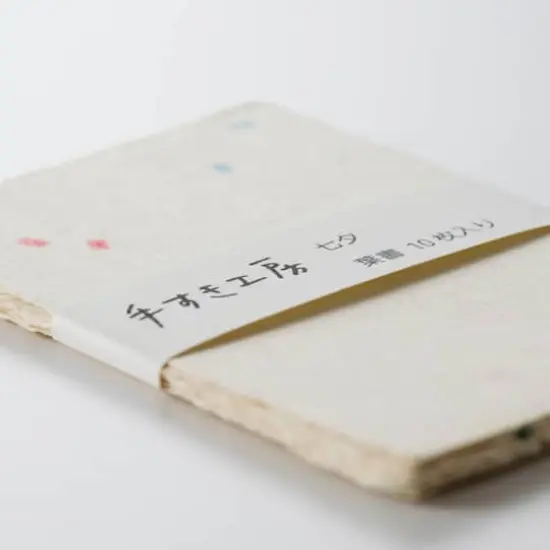 Awagami Thick Infused Handmade Postcards, 10ct. Confetti Colors {4}