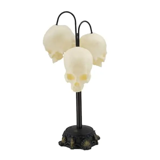 3ct. Warm White LED Skull Lamp by Ashland&reg; {1}