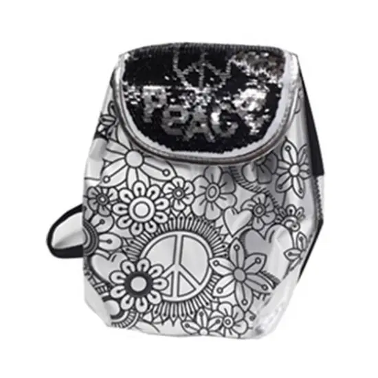 Amav Toys Fashion Time Reversible Sequins Backpack Activity Kit {7}