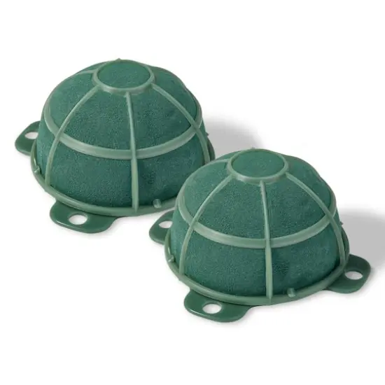 FloraCraft&reg; 2" Green Artesia WetFōM Designer Spot&trade;, 2ct. {1}