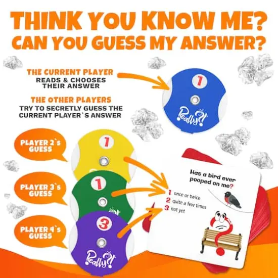 Really?! Think You Know Me? Guess Again Conversation Cards {4}