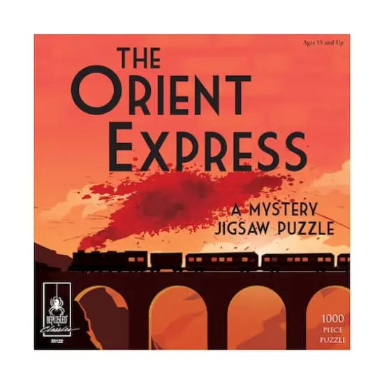 The Orient Express Classic Mystery 1,000 Piece Jigsaw Puzzle {3}