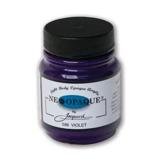 Jacquard Neopaque&reg; Acrylic Paint, 2.25oz. 586 Violet {1}