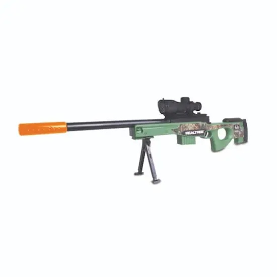 NKOK RealTree&reg; Green Bolt Action Soft Dart Rifle Set {1}