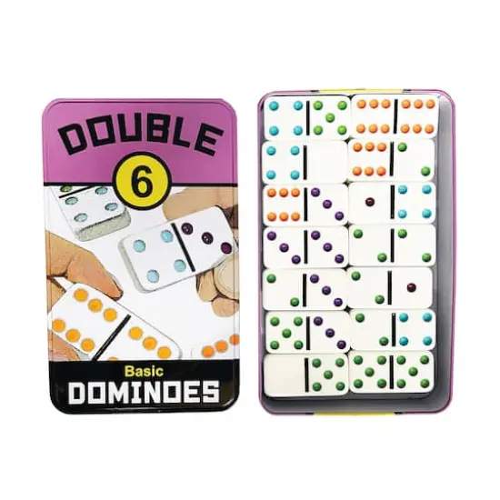 Double 6 Basic Dominoes {6}