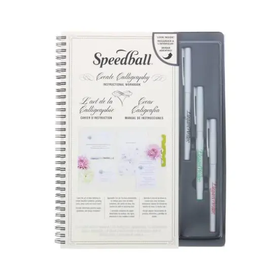Speedball&reg; Lettershop 18 Piece Calligraphy Kit {1}