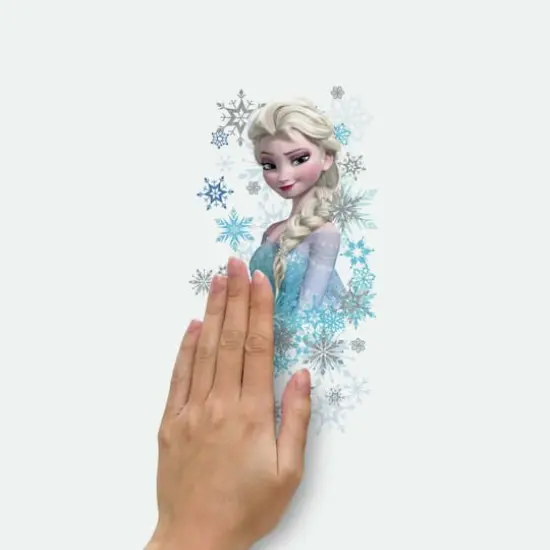 RoomMates Frozen Ice Palace Elsa & Anna Peel & Stick Giant Wall Decals {6}