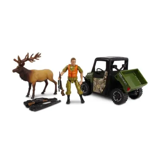 Assorted NKOK RealTree&reg; POLARIS&reg; Ranger&reg; 1:18 Scale 6-Piece Elk Hunting Playset, 1pc. {4}